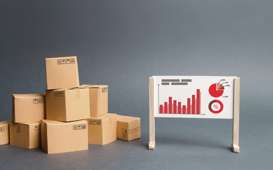 Las cajas industriales y los gráficos de turnos de inventario desvían las métricas de rendimiento.