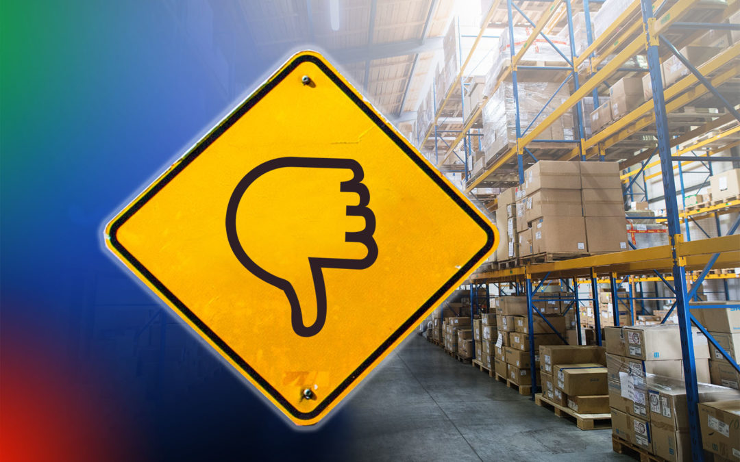 Thumbs down sign Simple Rules of Thumb for Managing Inventory
