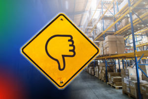 Thumbs down sign Simple Rules of Thumb for Managing Inventory