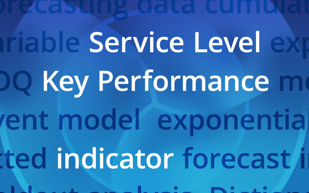 Service Level key performance indicator text group