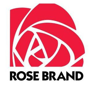 logotipo de la marca rosa