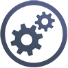 Logotipo de Gears Integraciones ERP