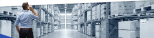 Warehouse Manager calling to optimize inventory stocks