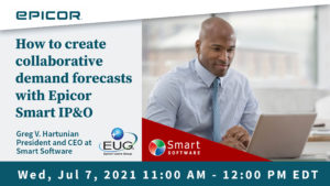 How to create collaborative demand forecasts with Epicor Smart IP&O